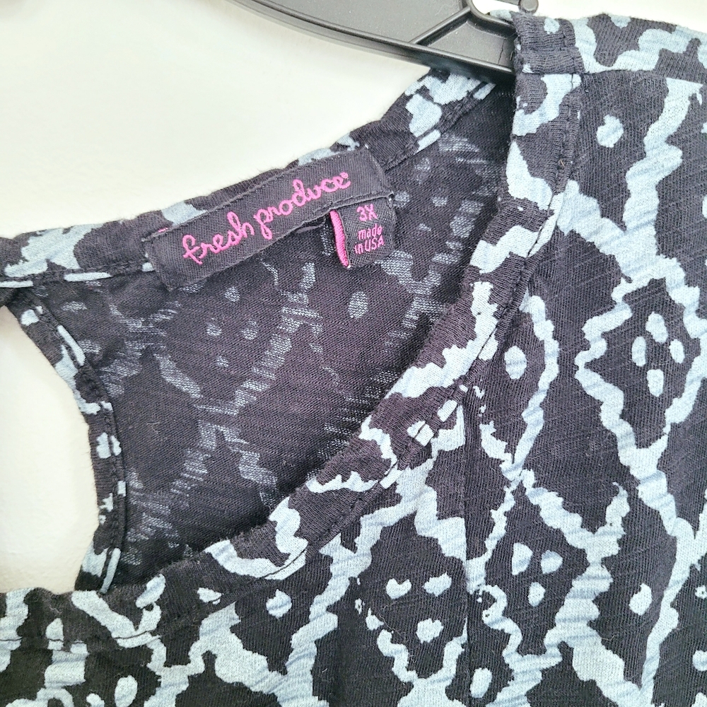 Fresh Produce Destination Impromptu Tank Dress Comfy Keyhole Party Spring Summer - Picture 7 of 7
